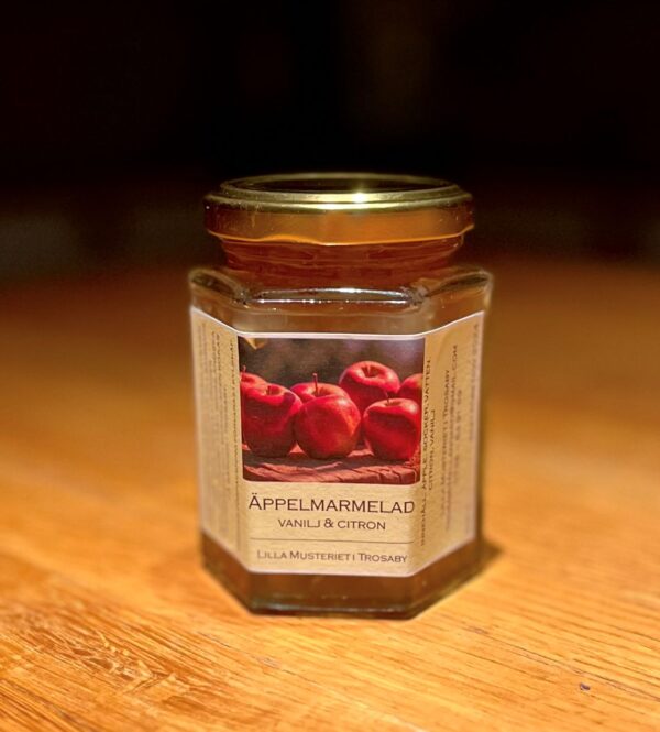 Äppelmarmelad med vanilj & citron